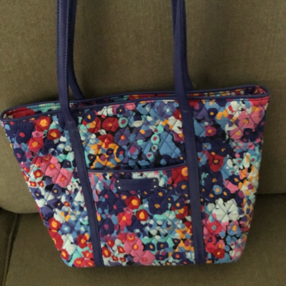 Vera Bradley small leather trimmed purse